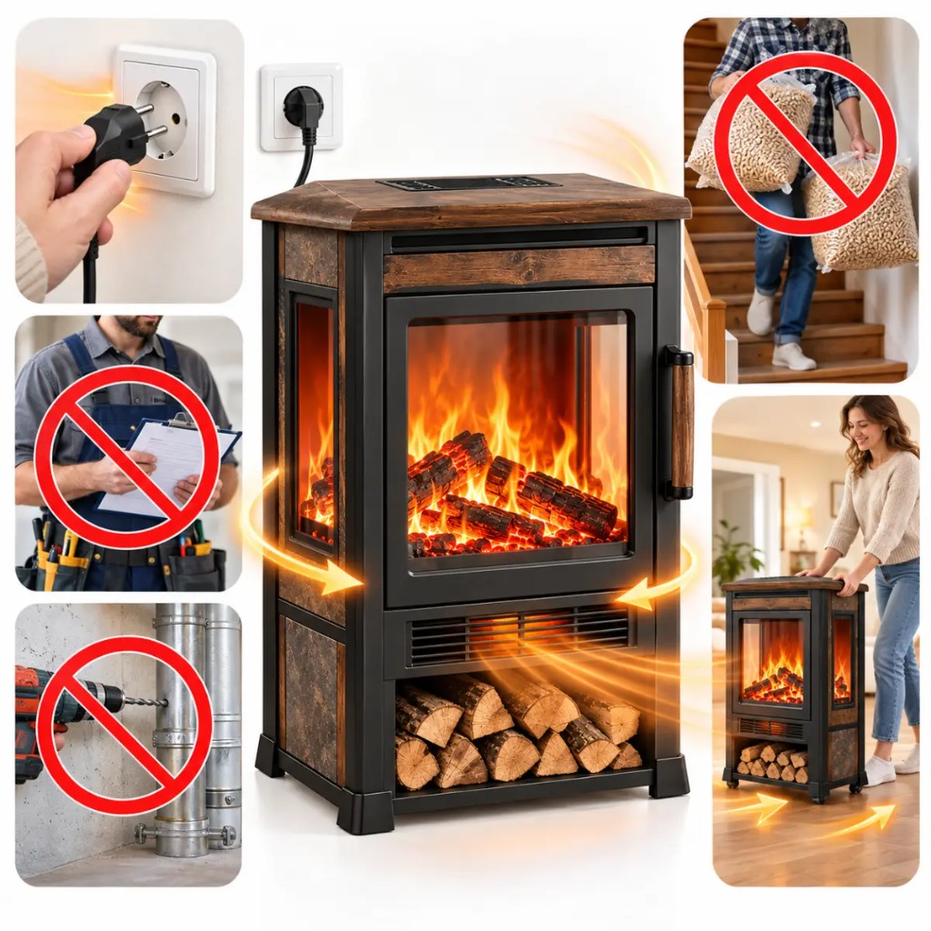 Thermora™ plug and play: szerelő, fúrás és pellet nélkül