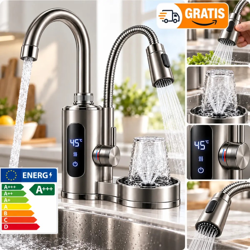 ThermoTap Kit con calentador y rinser inox
